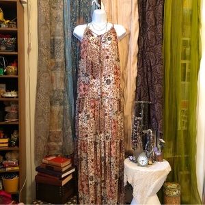 Drew by Anthropologie Floral Maxi Dress Size M